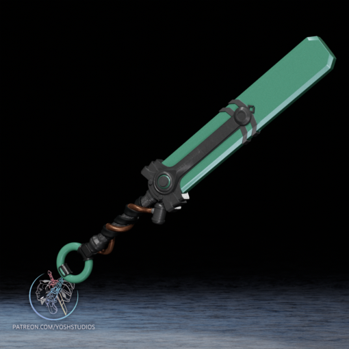 Ekko Sword Arcane 3D Printer STL File - Image 2