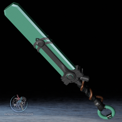 Ekko Sword Arcane 3D Printer STL File