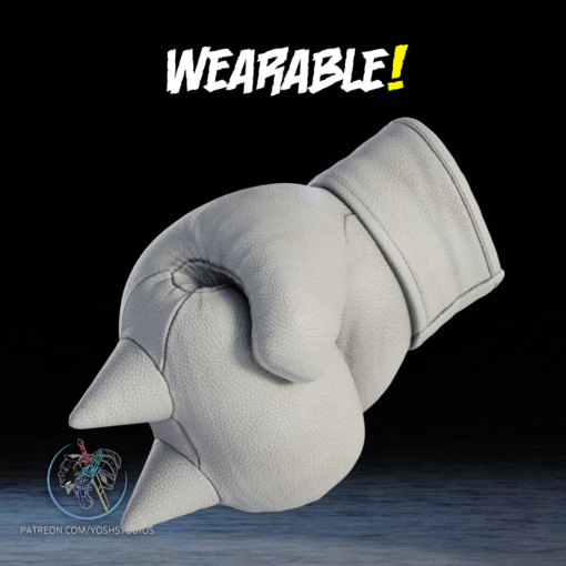 Knuckles Gloves 3D Printer STL File