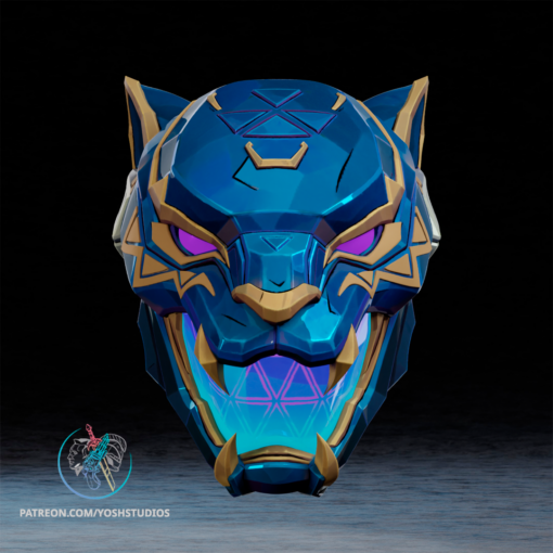 Black Panther Rivals Helmet 3mf File