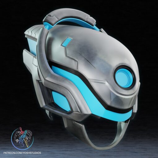 Maker Rivals Helmet 3D Printer File STL Mr Fantastic - Image 3