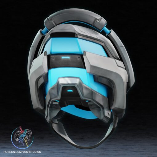 Maker Rivals Helmet 3D Printer File STL Mr Fantastic - Image 5