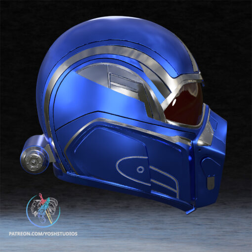 Captain America 4 Hypersonic Mask 3D Printer STL File - Image 6