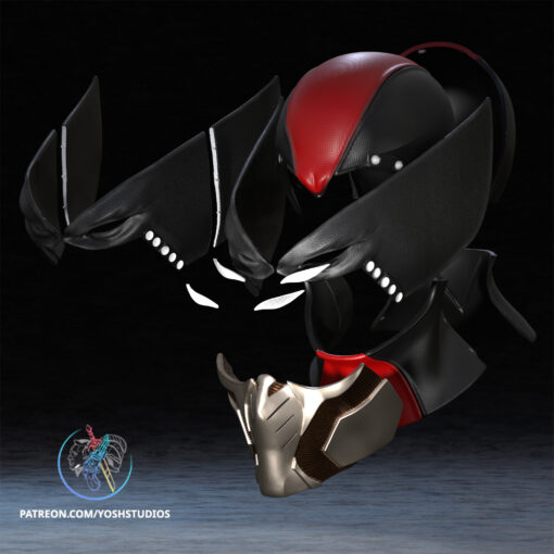 Ultimate Wolverine Mask 3D Printer File STL - Image 8