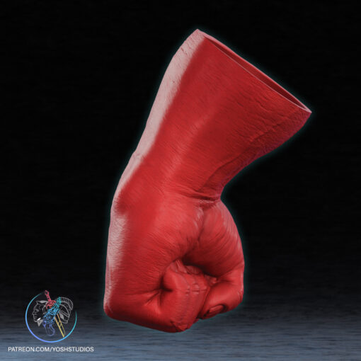 Red Hulk Hands 3D Printer STL File - Image 6