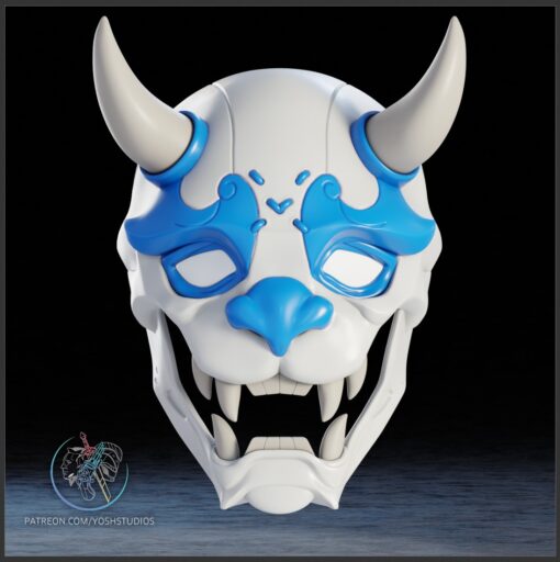 Mr Yosh Mask 3D Printer File STL - Image 3