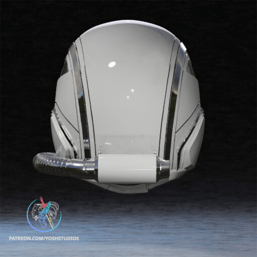 Captain America 4 Hypersonic Mask 3D Printer STL File - Image 7