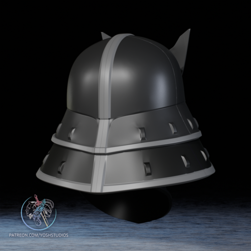 Samurai Vader Helmet 3D Printer STL File - Image 3