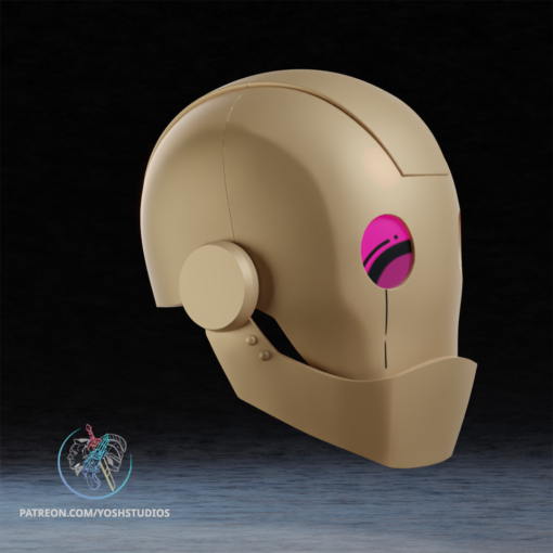 G.I. Robot Helmet 3D Printer STL File - Image 4