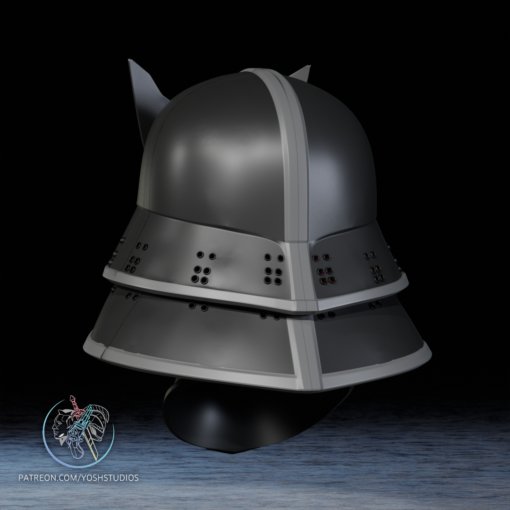 Samurai Vader Helmet 3D Printer STL File - Image 5