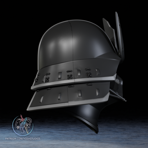 Samurai Vader Helmet 3D Printer STL File - Image 4