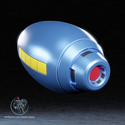 Mega Man Blaster 3D Printer STL File - Image 3