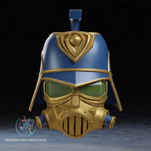 Piltover Enforcer Helmet 3D Printer File STL