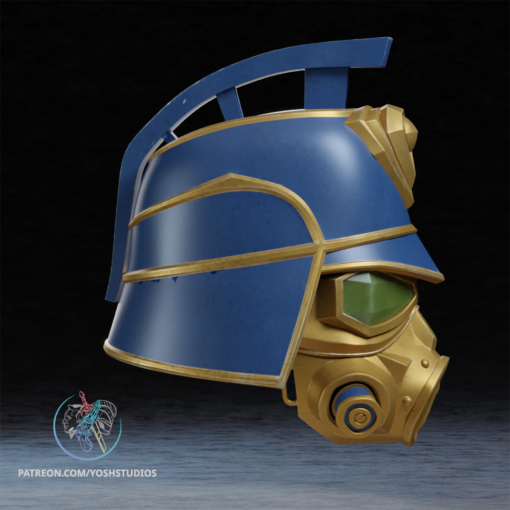 Piltover Enforcer Helmet 3D Printer File STL - Image 3