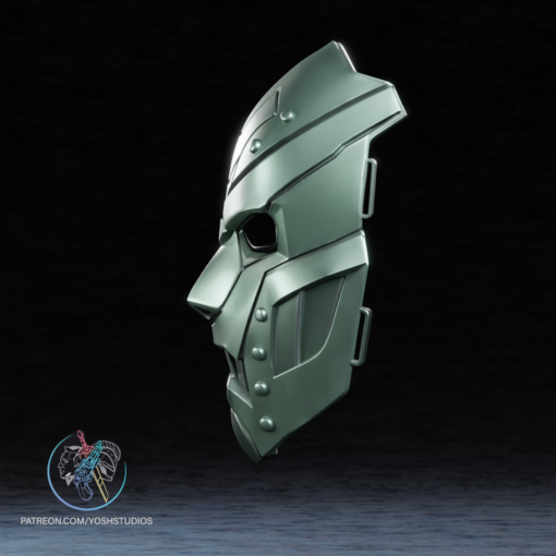 Absolute Dr Doom Mask 3D Printer STL File - Image 5