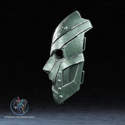 Absolute Dr Doom Mask 3D Printer STL File - Image 6