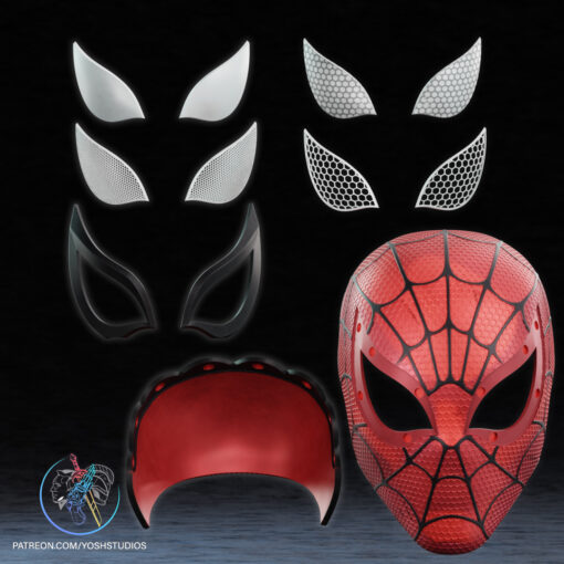 Spider-Man Rivals Mask Bundle 3D Printer File STL - Image 15