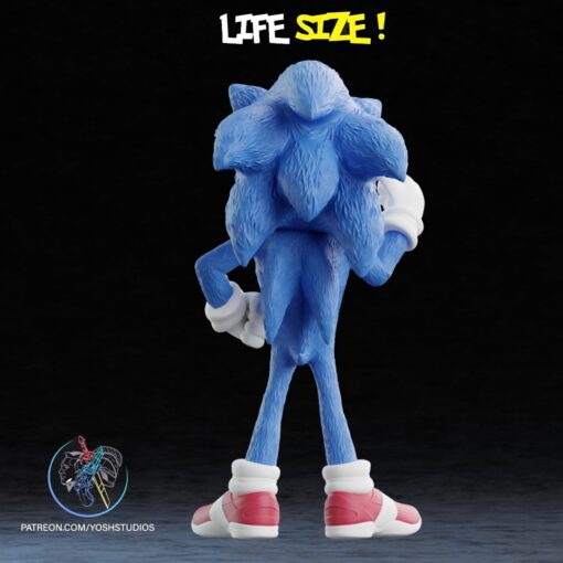 Life-Size Sonic Complete Bundle 3D Printer File STL (Shadow and Knuckles) - Image 5