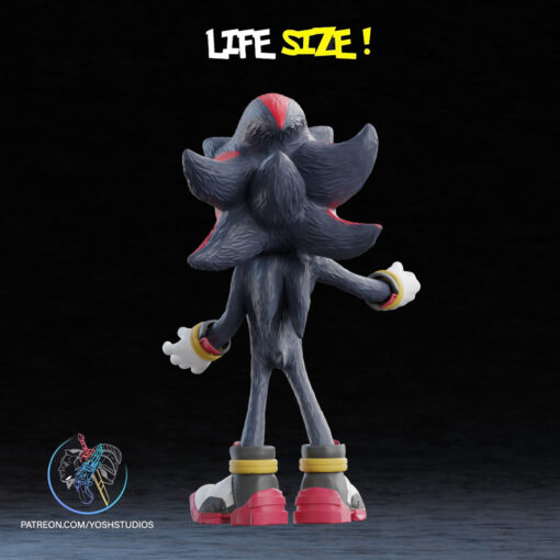 Life-Size Sonic Complete Bundle 3D Printer File STL (Shadow and Knuckles) - Image 8