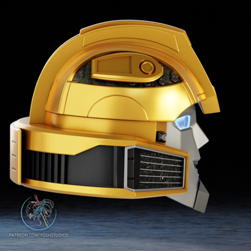 BumbleBee One Helmet 3D Printer STL File - Image 4