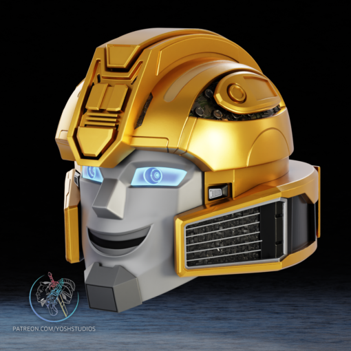 BumbleBee One Helmet 3D Printer STL File - Image 3