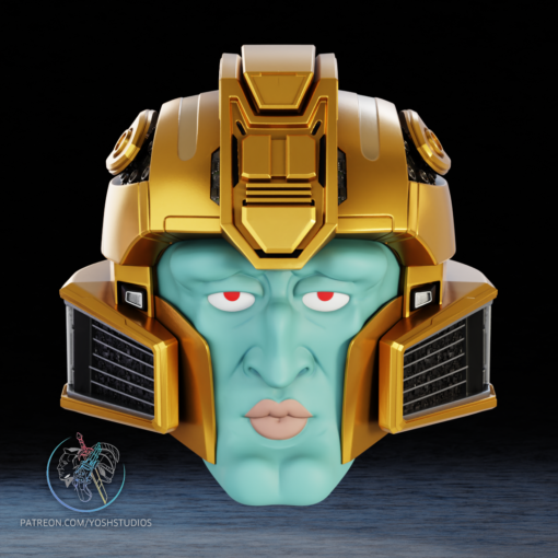 BumbleBee One Helmet 3D Printer STL File - Image 6