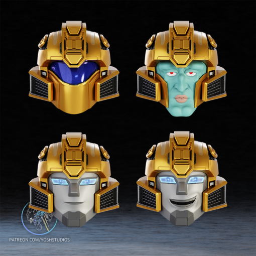 BumbleBee One Helmet 3D Printer STL File