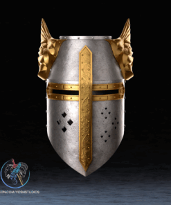 Oblivion Crusader Helmet 3D Printer STL File