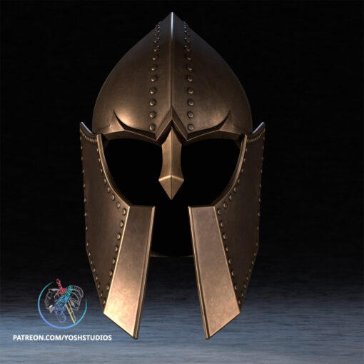Oblivion Guard Helmet 3D Printer File STL