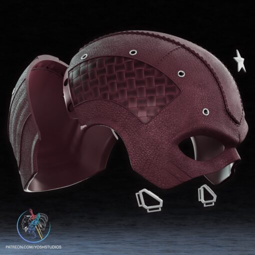 Red Guardian Helmet (Thunderbolts*) 3D Printer File - Image 6