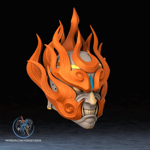 Ajarakan Monster Hunter Helmet 3D Printer File STL - Image 2