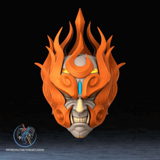 Ajarakan Monster Hunter Helmet 3D Printer File STL - Image 3