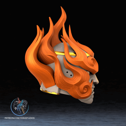 Ajarakan Monster Hunter Helmet 3D Printer File STL - Image 4