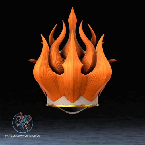 Ajarakan Monster Hunter Helmet 3D Printer File STL - Image 5