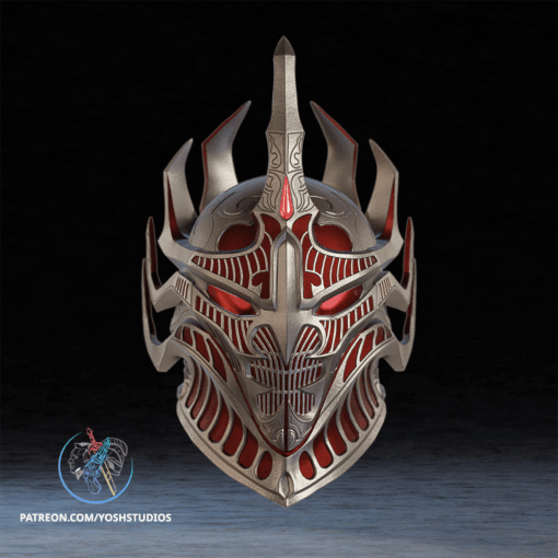 Daedric Oblivion Helmet 3D Printer STL File