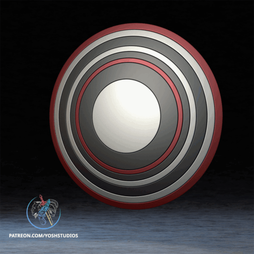 US Agent Shield Thunderbolts 3D Printer STL File - Image 4
