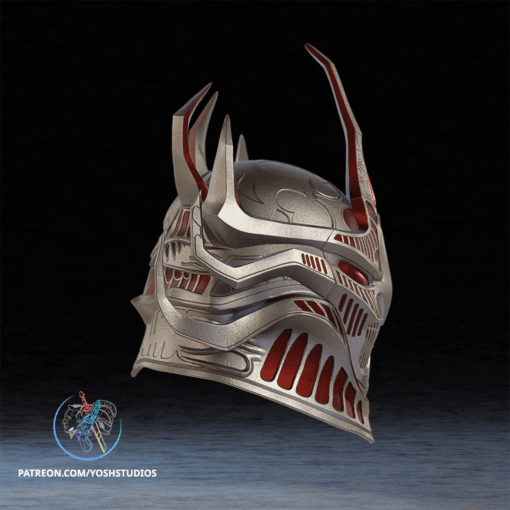 Daedric Oblivion Helmet 3D Printer STL File - Image 5