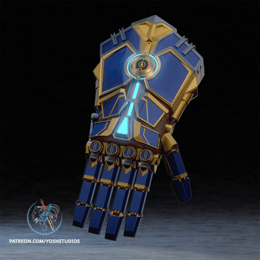 Vi Gauntlet 3D Printer File STL - Image 5