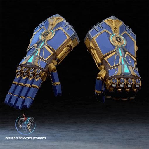 Vi Gauntlet 3D Printer File STL