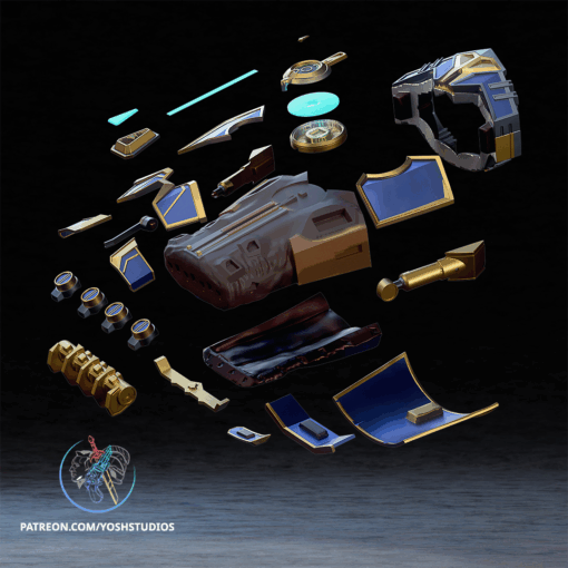 Vi Gauntlet 3D Printer File STL - Image 7