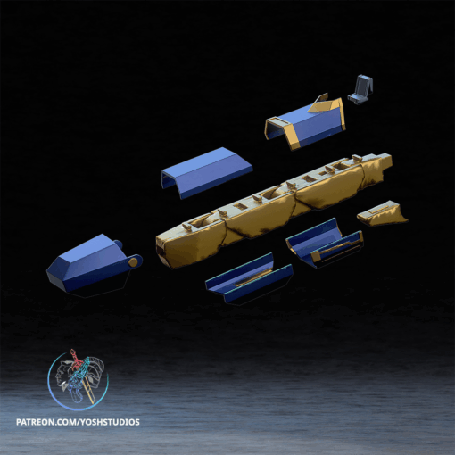 Vi Gauntlet 3D Printer File STL - Image 8