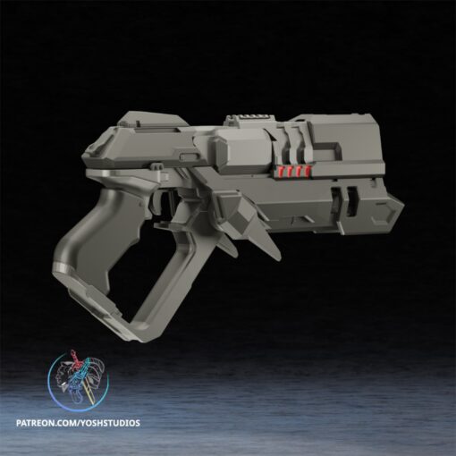 Winter Soldier Rivals Gun 3D Printer File STL - Image 2