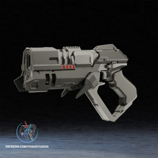Winter Soldier Rivals Gun 3D Printer File STL - Image 3