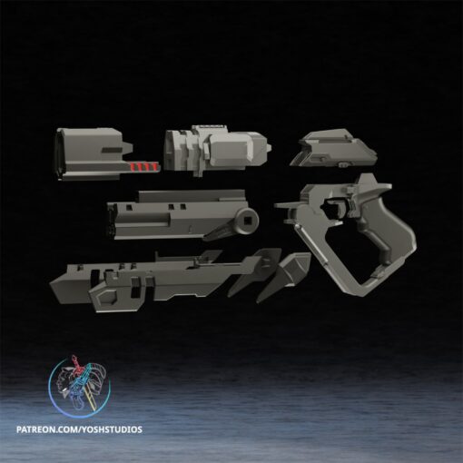 Winter Soldier Rivals Gun 3D Printer File STL - Image 4