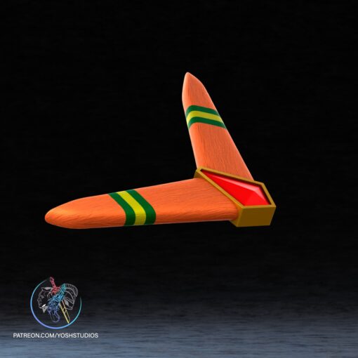 Zelda Boomerang 3D Printer STL File - Image 3