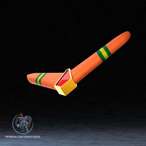 Zelda Boomerang 3D Printer STL File - Image 4