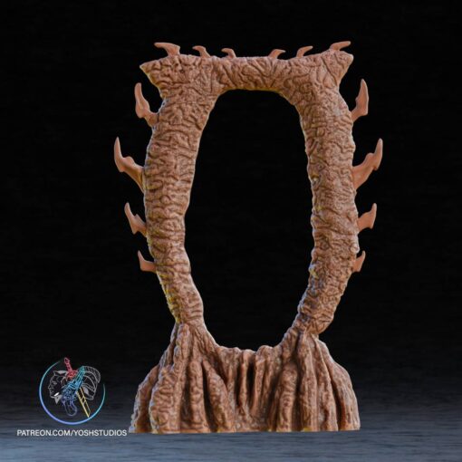 The Elder Scrolls Oblivion Gate (Phone Version) 3D Printer File STL - Image 4