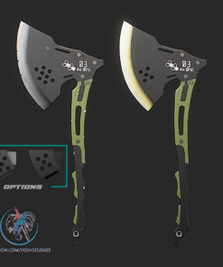 Kaiju Killer Axe 3D Printer File STL