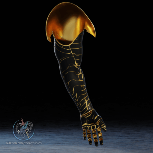 Winter Soldier Vibranium Arm 3D Printer STL File - Image 3
