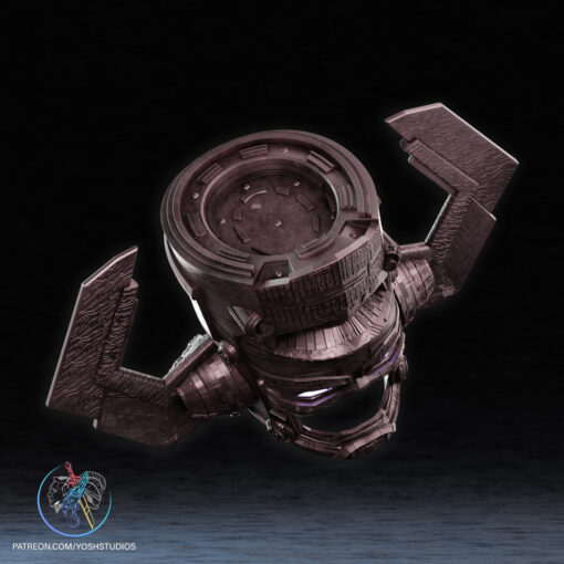 Galactus Movie Helmet 3D Printer STL File - Image 4